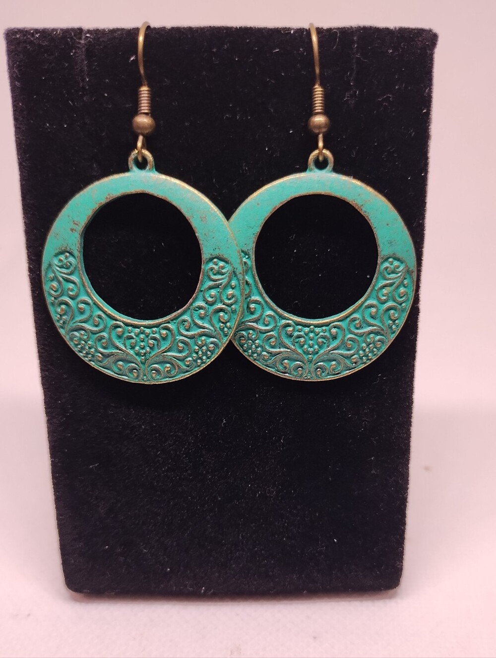 Hoop Earrings Antique Dangle Women Jewelry G23